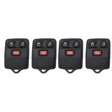 4Pcs 3 Keys Remote Car Key Fob Fit for F150 1999 2000 2001 2002 2003 2004 2005 2006 2007