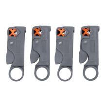 4X Nuovo Cavo Coassiale Stripper Coassiale Stripping Tool Rg59 Rg58 Rg6