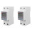 2X Tuya 63A 110V 220V WiFi  Meter Kwh Metering  Timing Function with Voltage Current and Leakage Protection 1