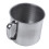 3X Edelstahl-Kaffee-Tee-Becher-Schale-Camping / Reise-3.5 3
