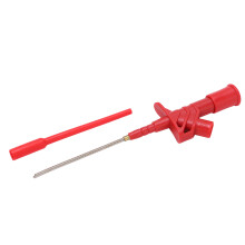 Flexible Hook Clip With Fully Insulated Test Probe For Voltage Testing No Stripping Required High Voltage Safe Fast Works With Oscilloscopes