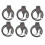 6X Eobd2 Flasher Galletto 1260 Cable Auto Chip Tuning Interface Remap Flasher Programmer Tool 1