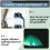 LED Lantern Camping Flashlight Rechargeable Waterproof Searchlight Outdoor Emergency Multi-Function Searchlight,B 6
