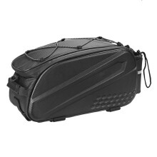 Bolsa de Marco de Bicicleta Impermeable 10L con Soporte de Botella de Agua, Bolsa de Almacenamiento de Ciclismo, Paquete de Organizador de Bicicleta
