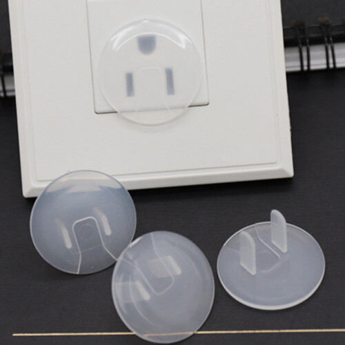 Outlet Plug Covers (64 Pack) Clear Child Proof Electrical Protector Safety Caps 1