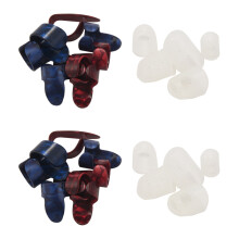 Includes 16 Pieces Guitar Thumb and Finger Picks (Metal and Celluloid), 10 Pieces Clear Guitar Finger Protectors