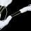 24X Bianco Anchor  Ago Cotone Ricamo Thread Floss Matasse per Cucire 5