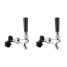 2X Beer Faucet Lock Kit, Homebrew Draft Beer Tap Cornelius & Corny Keg Liquid Lock Picnic Party Beer Tower Set