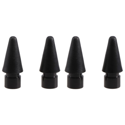 4 Pack Replacement Tip for  Pencil Nibs for  Pencil 1St & 2Nd Generation (Black)