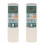 2X Télécommande de Climatiseur pour  Home ARC433A11 ARC433B47 ARC433A6 ARC433A75 ARC433A83 ARC433B71 Télécommande 1