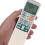 2X Télécommande de Climatiseur pour  Home ARC433A11 ARC433B47 ARC433A6 ARC433A75 ARC433A83 ARC433B71 Télécommande 4