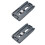 2X Quick Release Plate,Camera Quick Release Plate Adapter for Benro KH25/KH26/KH25N/KH26NL Camera Accessories 1
