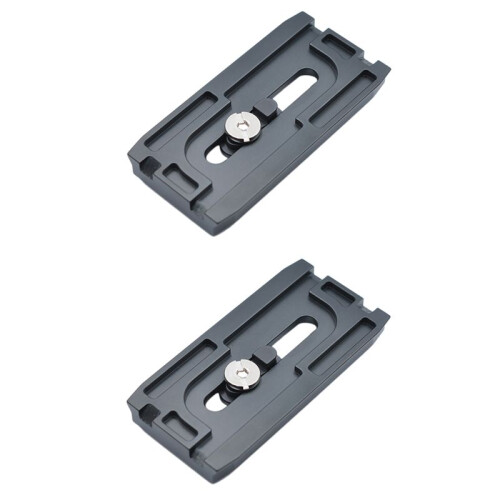2X Quick Release Plate,Camera Quick Release Plate Adapter for Benro KH25/KH26/KH25N/KH26NL Camera Accessories