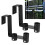2Pcs Pool Fence Hooks, Pool Tool Organizer for Hanging Pool Cleaning Accessory, Pool Pole,Brush, Leaf Skimmer Net 2