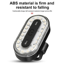 Bike Rear Light USB Rechargeable LED Bicycle Taillight MTB & Road Bike Night Safety Light High Visibility Back Lamp