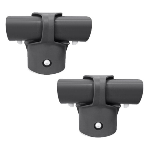 12427 T-Joint for  Ultra Frame Pools Fits 15ft to 16ft Models Durable Replacement Part 2 Pcs