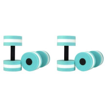4 Pack Aerobics Foam Dumbbells, Water Exercise Dumbbells, Swimming Resistance Water Barbell, Swimming Exercise Barbell