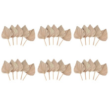 Dried Leaves Room Decor 30 Pieces - 18Inch H X 10Inch W Large Natural Leaf Decor for A Beautiful Boho