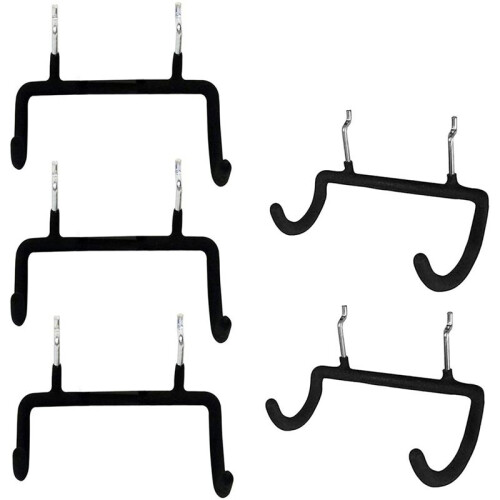 15PCS Pegboard Drill Holder Heavy Duty Hooks,Pegboard Double Hooks Drill Hanger Hook for Drill,Accessories 2