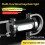 Torch Keychain Flashlight Type-C Fast Charging Flashlight Multi-Functional Light for Outdoor Emergency Daily Use 5