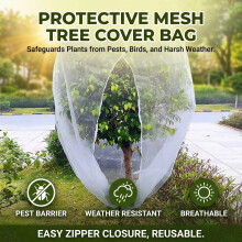 (B) Anti-Bird Garden Netting for Fruit Trees