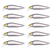 10PCS 7G Ultra-Long-Range Sea Fishing White Bars Long Cast Sea Fishing Lure Artificial Bait
