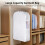 (M White) Antibacterial Hanging Jacket Dust Cover (50 Char) 1
