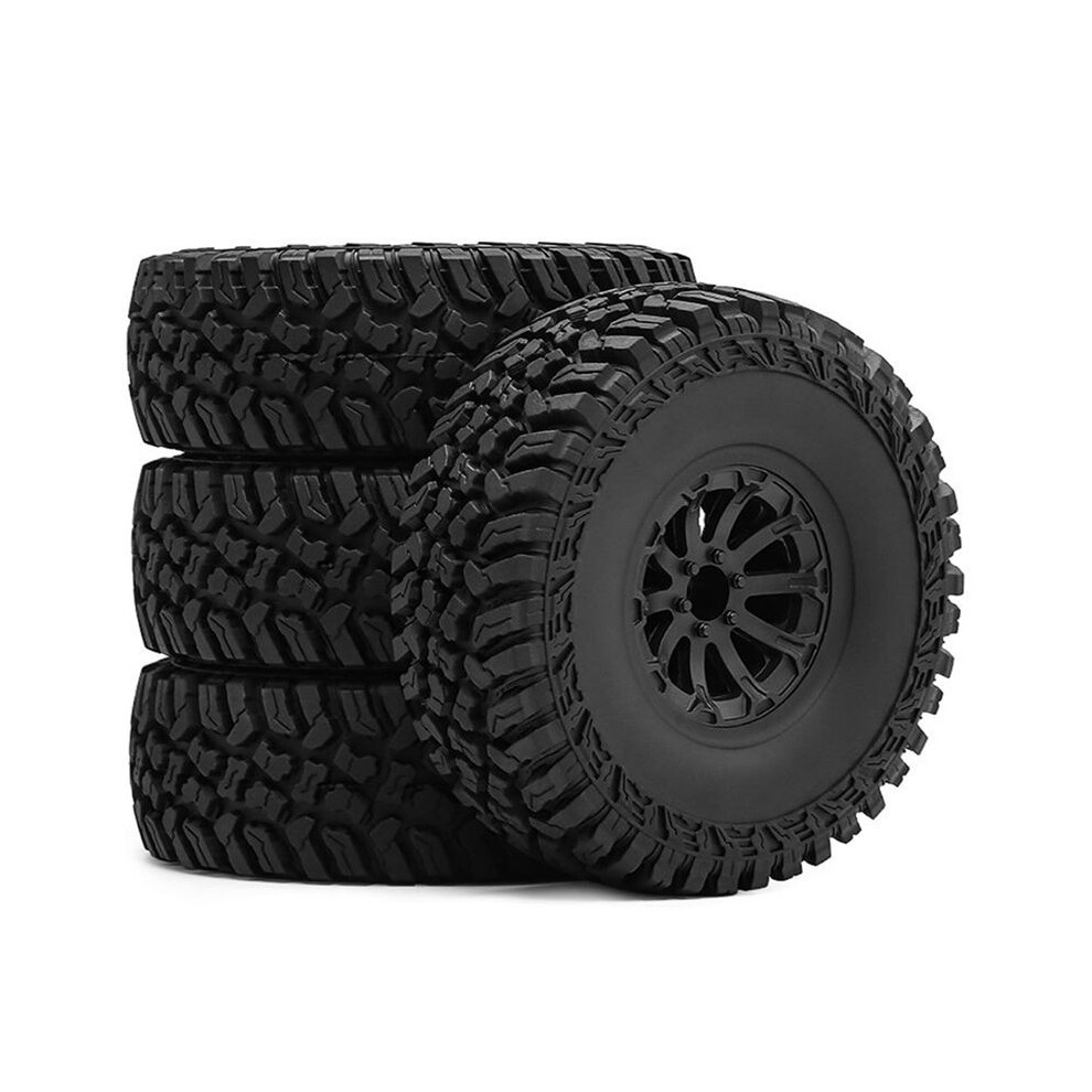 119Mm 1.9Inch Rubber Rock Tyres Wheel Tires Climb For 1/10 Rc Crawler Car Axial Scx10 90046 Trx4 Redcat Gen8,B 4713977548548