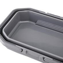 (Gray) Boîte de Camping Pliable avec Table