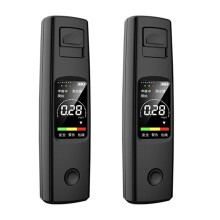 2X Alcohol Tester Professional High Sensitivity Breathalyzer Non-Contact Alcoholometer Rechargeable Breathalyzer B