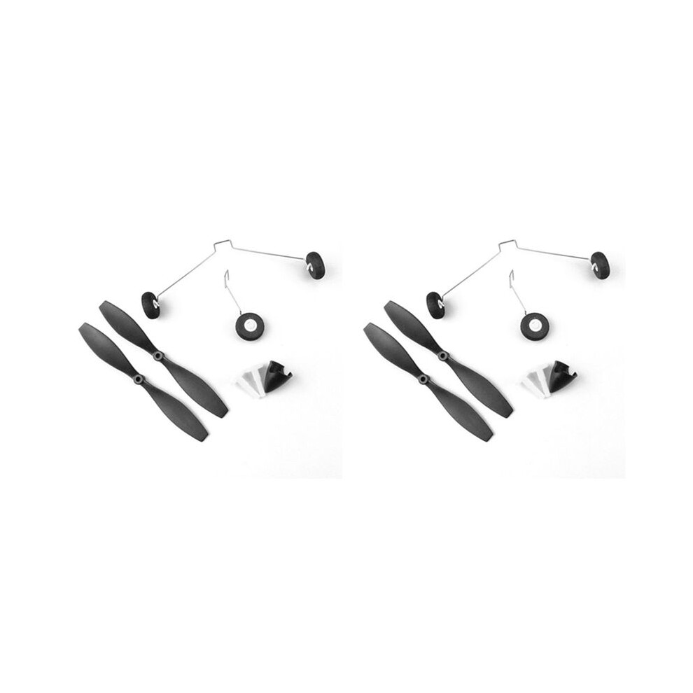 2X Landing Gear Propeller Set For Xk F949s Rc Plane Airplane Aircraft Spare Parts Accessories 6031048186979