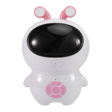 AI Robot Toys Intelligent Dialogue WIFI Translation LED Light Source Sound Effects Robot for Children'S Gift White&