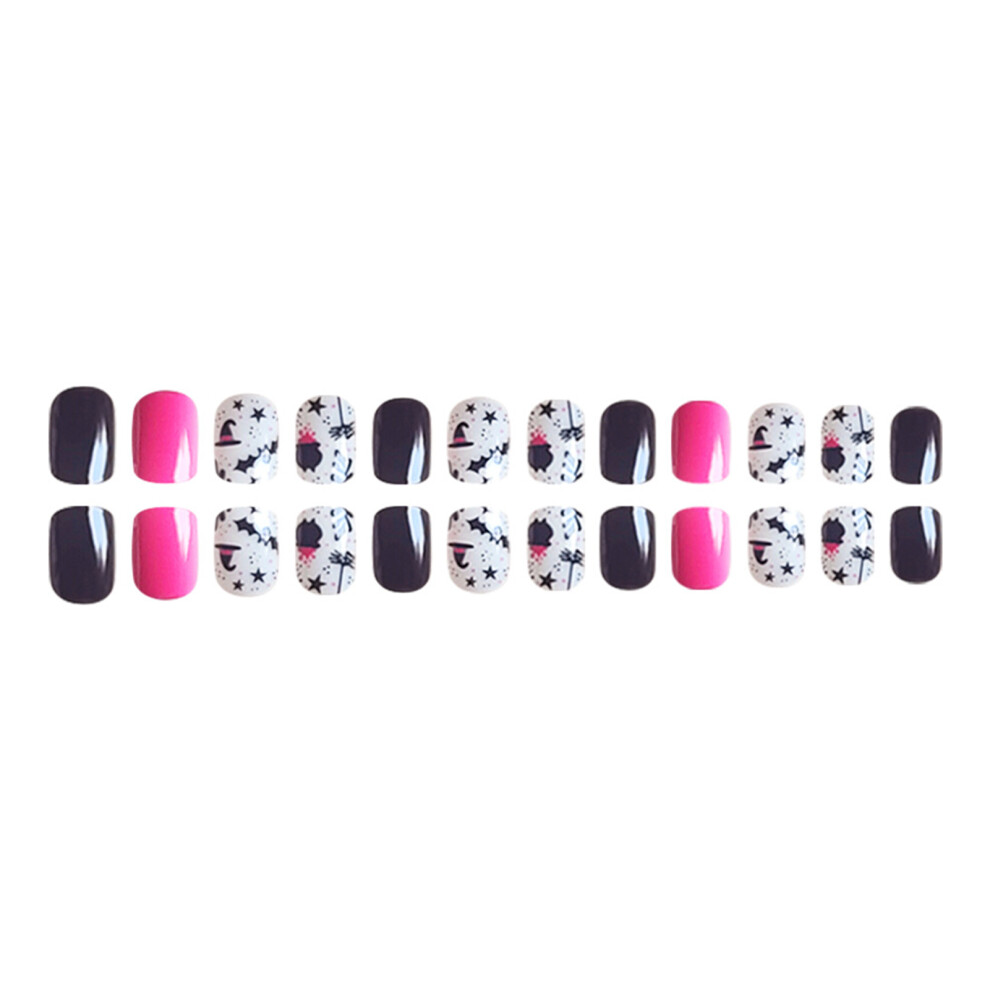 Dachuang Beauty Bat Halloween Press On Nails - Salon Manicure Art