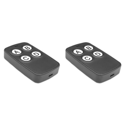 2X 300-868MHz Auto Copy Remote Control Electric Garage Door Opener Duplicator Clone Code 4 Keys Transmitter A