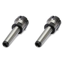 2X High Precise MT3 ER32 M12 Collet Chuck Handle Morse Milling Chuck Handle