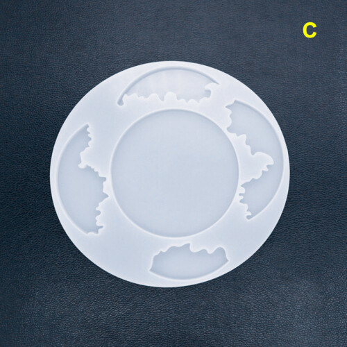 (C) Epoxy Resin Mold for DIY Cup Pad Crafts