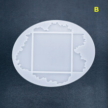 (B) Epoxy Resin Mold for DIY Cup Pad Crafts
