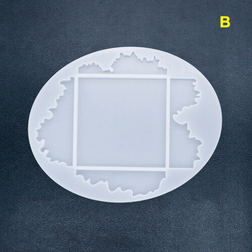 (B) Epoxy Resin Mold for DIY Cup Pad Crafts
