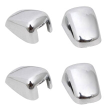 4Pcs Front Windshield Washer Wiper Spray Nozzle Decorative Cover for 2007-2016 Year Compass /