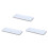 3X Rectangular Ceramic Tray Plate White Porcelain Rectangular Plate Mouthwash Cup Tray Bathroom Living Storage Tray 1