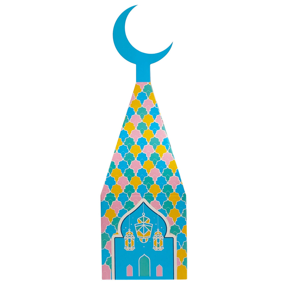 (Sky Blue, 20PCS) Ramadan Eid Gift Boxes - 50pcs