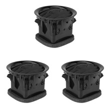 3PCS Car Interior Heater A/C Air Vent Cover Outlet Grille for   ADAM/CORSA D MK3 Air Conditioning Vents Trim