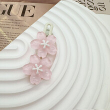 (3) Floral Hair Clips for Women & Girls, 2pcs