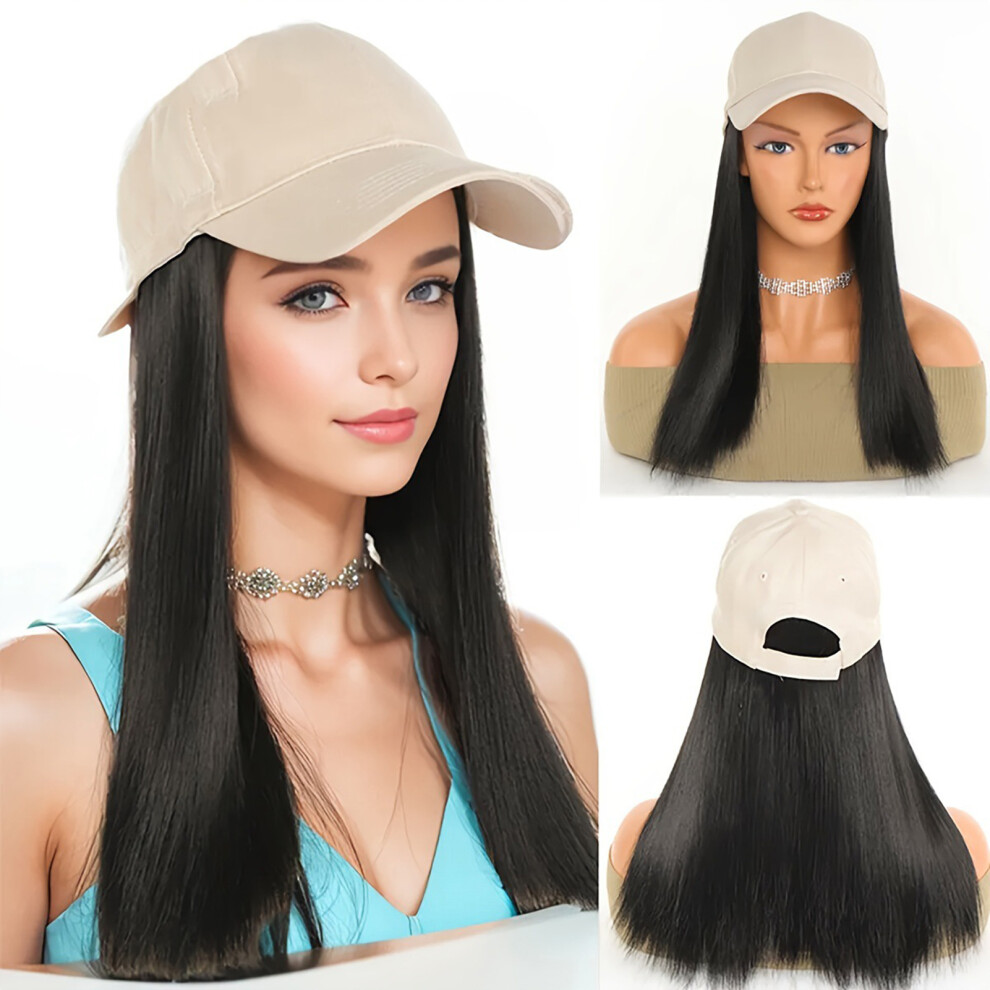 Dachuang Beauty (1B) 12\" Straight Wig Cap, Breathable Party Hat
