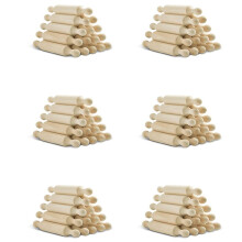 90 Stücke Holz Nudelholz 6 Zoll Lange Küche Backen Nudel Holz Kleine Holz Teig Rolle für Kinder Fondant
