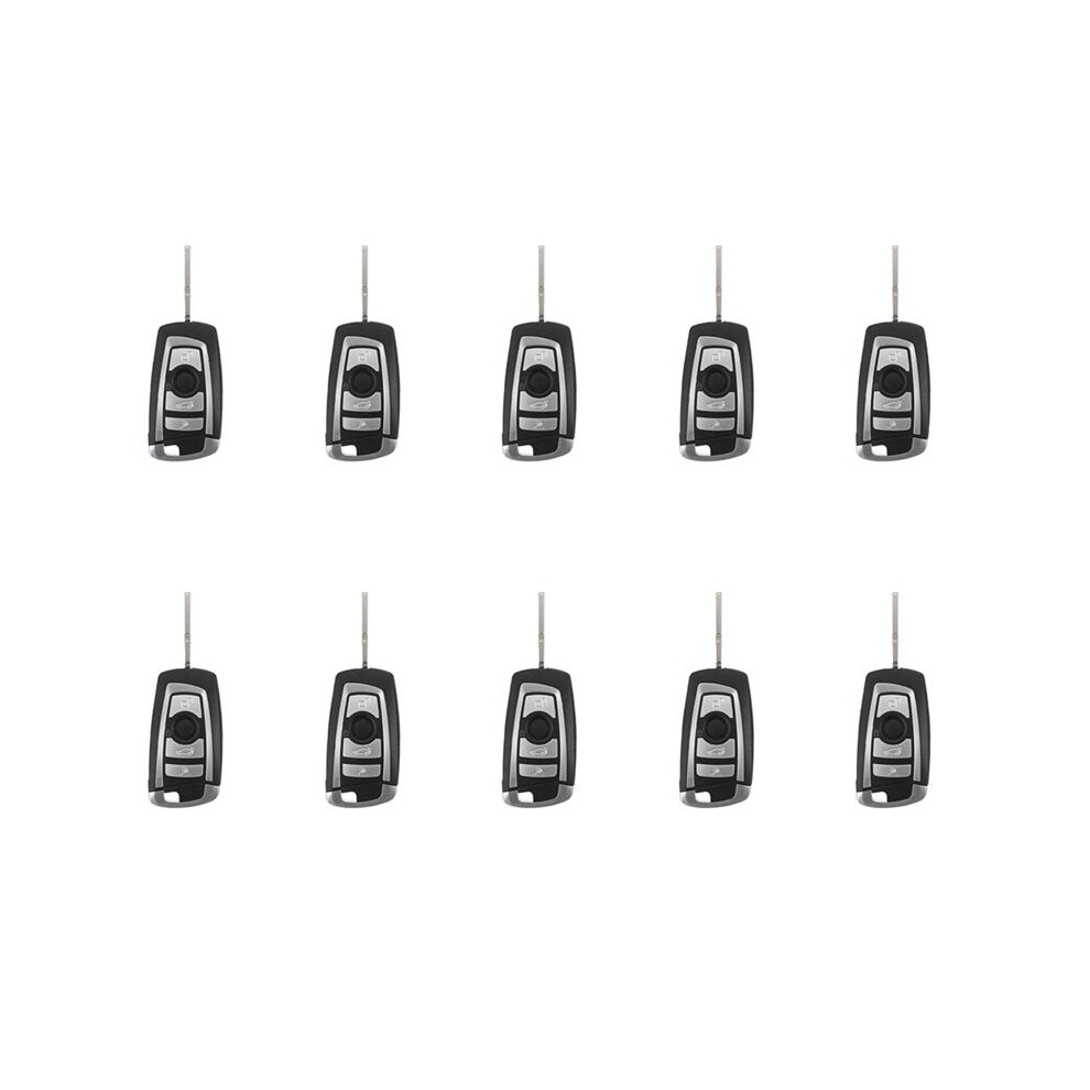 10X 4 Buttons 433Mhz Modified Floding Remote Key Without 7935Aa Id44 Chip For - E38 E39 E46 Control Keyless Pcf7935aa 4712072307821