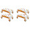 4X Thanksgiving Autumn Leaf Tablecloth Autumn Maple Leaf Tablecloth Waterproof Rectangular Plastic Tablecloth 1