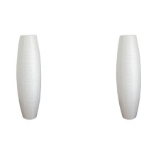 2X Lâmpada de Chã o de Papel de Arroz Lâmpadas Altas Decoraçã o de Sala de Estar Lâmpadas de Suporte de Papel Especial A o Lad o da Lâmpada