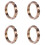4X Car Brass Joint Flange Ring Fit for    for  A3 TT 020409374 1