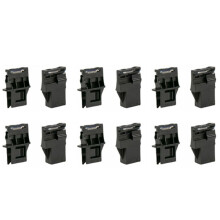 12X for CRV Breeze RW Panoramic Sunroof Sun Visor Fixed Buckle Sun Shade Clip Roller Blind